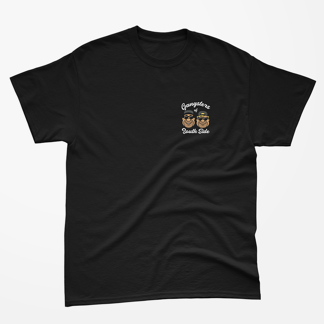 camiseta gangsters frontal maqueta