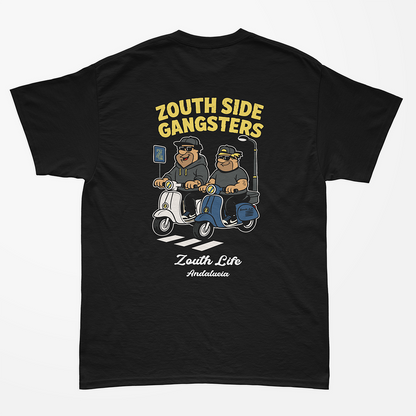 camiseta gangsters trasera maqueta