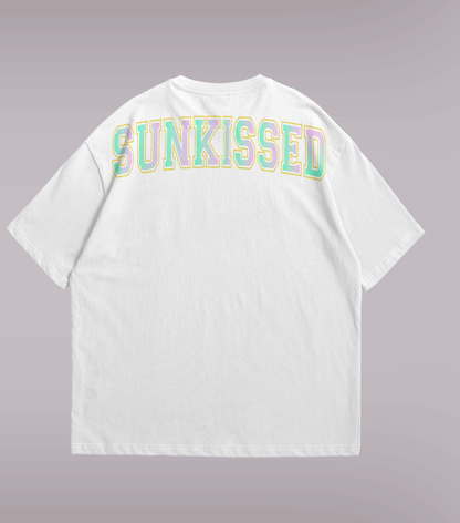 maqueta camiseta sunkissed oversize trasera